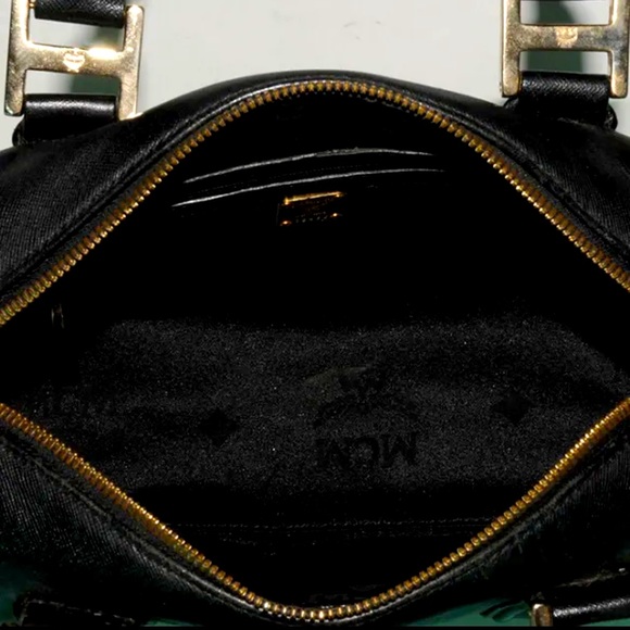 MCM Leather Tote Bag Authentic + Dust Bag ❤️❤️❤️ - Picture 10 of 11